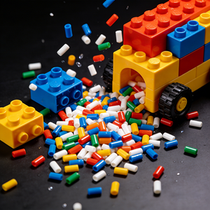 Ungiftige Umweltfreundliche Lebensmittelechte <span class=keywords><strong>PVC</strong></span>-Formgranulate für Spielzeugherstellung CE-Zertifiziert - Product Image 3