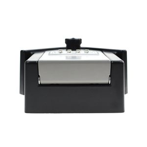 YH8902 Support mural pour boîte <span class=keywords><strong>à</strong></span> clés, boîte <span class=keywords><strong>de</strong></span> rangement pour clés en alliage d'aluminium pour <span class=keywords><strong>l</strong></span>'extérieur, boîte <span class=keywords><strong>à</strong></span> clés <span class=keywords><strong>à</strong></span> combinaison <span class=keywords><strong>à</strong></span> 4 chiffres pour clés <span class=keywords><strong>de</strong></span> rechange pour <span class=keywords><strong>maison</strong></span> - Product Image 2