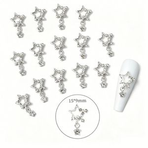 Sachet de 50g de paillettes holographiques éclatantes en forme de cercle, série Princesse, flocons cosmétiques irisés pour ongles, tranches de paillettes - Product Image 1