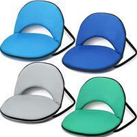 Siège Tatami Portable de Style Japonais, Chaise Pliante en Métal pour Fenêtre en Saillie, Conception Légère Sans Dossier et Sans Pieds pour Hôtels OEM&ODM