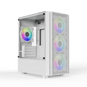 Boîtiers de ventilateurs ARGB professionnels JNP, armoire de jeu, ordinateur de bureau <span class=keywords><strong>RGB</strong></span> ATX, système de refroidissement par eau, alimentation, ordinateur de jeu, boîtier <span class=keywords><strong>PC</strong></span> - Product Image 5