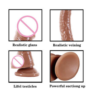 Hot Sale Big Realistic Dido Sexspielzeug Delhi für Frau Sexspielzeug Dildo Xxxl für Homosexuell Masturbation - Product Image 6