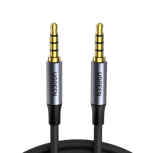 Câble audio UGREEN 3,5 mm TRRS 4 pôles 4 conducteurs, mâle-mâle, stéréo, prise HiFi, prise en charge de la fonction microphone - Product Image 1
