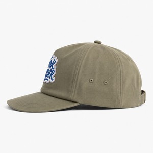 Gorra de Béisbol de 6 Paneles con Etiqueta Tejida con Logotipo Personalizado, Visera Curva de Sarga de Algodón, Patrón de Letras, Unisex, Ajustable, Deportiva, Venta al Por Mayor - Product Image 4