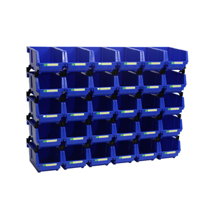 थोक मेश डिचेबल कार्यालय आयोजक स्टेकयोग्य प्लास्टिक ड्रॉअर शेल्फ बिन बॉक्स गोदाम भंडारण संयुक्त - Product Image 5