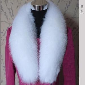 <span class=keywords><strong>JKP</strong></span> ผ้าพันคอขนสัตว์แท้สำหรับผู้หญิงฤดูหนาว ผ้าพันคอแบบยาว สีขาว สีดำ นุ่มเป็นธรรมชาติ - Product Image 5