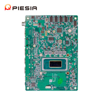 Placa BASE DE PC industrial 2Lan 6COM AI IOT Intel Ultra 9 185H Ultra5 125H 2 * DDR5 placa base integrada de 3,5 pulgadas para Robot AMR AGV