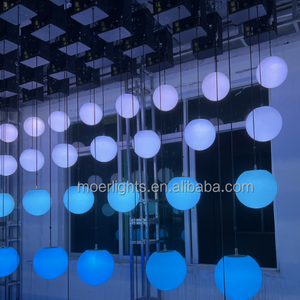 Système d'éclairage disco dmx 512, dispositif d'éclairage en cristal avec boule de levage à led pour show de voiture, projet d'hôtel, offre spéciale - Product Image 1
