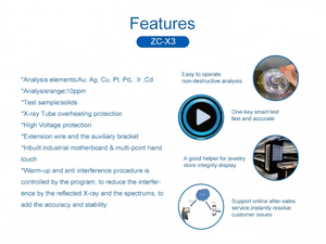 X3 ad alta risoluzione xrf oro macchina analisi portatile metallo prezioso analizzatore spettrometro - Product Image 4