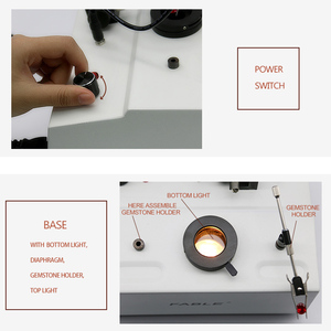Gem Prism <strong>Spectroscope</strong> FTS-50 Absorption Spectrum Gives an Indication of the Coloring Elements Present in the Gemstone - Product Image 2