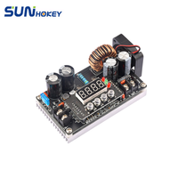 DKP6008 CNC Module d'alimentation régulée abaisseur DC réglable Voltmètre à tension constante et courant constant avec ventilateur