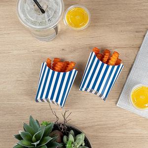 Envase de Papel Desechable para Comida Rápida al por Mayor, Caja para Llevar Alitas de Pollo, Papas Fritas, Hamburguesas, Caja Personalizada para Papas Fritas - Product Image 6