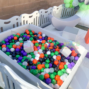 <span class=keywords><strong>Casa</strong></span> de Brinco Inflable para Fiestas Infantiles al Aire Libre con Equipo de Juego Suave y Piscina de Pelotas Blancas - Product Image 5