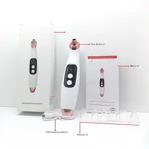 USB Blackhead Remoção Sucção a Vácuo OEM Blackhead Solution Instrument Casa DIY Pore Cleaner Tool Blackhead Removendo Vacuum Kit