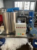 Machine à glace en flocons refroidie par air, 0,5 à 2 tonnes par jour, 220V 380V 440V, machine à glace commerciale pour hôtel, café et buffet
