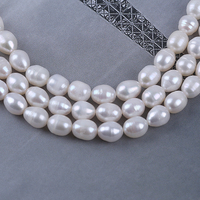 Collier de perles de riz d'eau douce blanches, roses et violettes de 6-7 mm, 18 cm (7 pouces), certifié par un tiers, vente en gros pour la fabrication de bijoux
