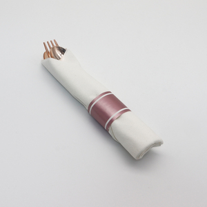Ensemble de couverts en <span class=keywords><strong>plastique</strong></span> doré écologiques de luxe, élégants et jetables, cuillère, fourchette, couteau, <span class=keywords><strong>vaisselle</strong></span> pour mariage, fête, événements, fournitures - Product Image 3