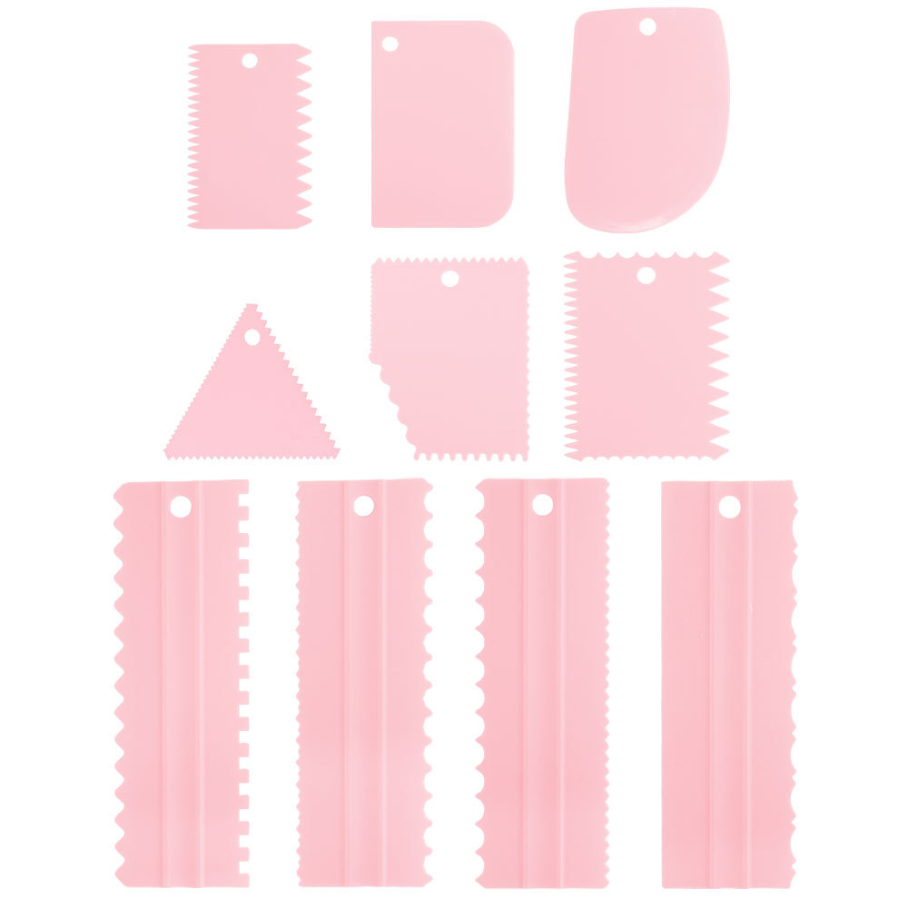 Ensemble rose épais de 10 pièces