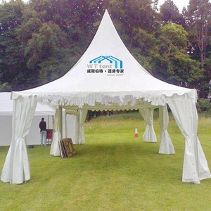 Grande tente de luxe extérieure pour événements religieux Grande tente pagode en aluminium 8m x 8m Grande tente de fête de mariage Services personnalisés - Product Image 2