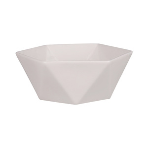 Vaisselle d'hôtel créative en porcelaine renforcée, assiettes hexagonales blanches épaisses pour plats chauds, ensemble d'exportation, compatible micro-ondes, <span class=keywords><strong>moderne</strong></span> - Product Image 5