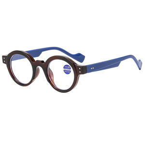 DOISYER 2025 Lunettes de lecture unisexe à monture marron, style vintage, légères, en PC, anti-lumière bleue, optiques unisexe abordables - Product Image 4