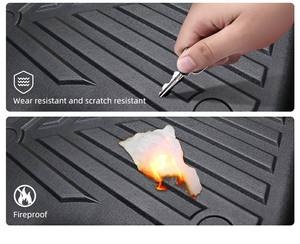 SONSANG TPE Car Marts para Hyundai Palisade Calligraphy AWD 7 asientos 2025 Norteamérica All Season Weather Car Floor Mats - Product Image 3