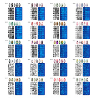 Pochoirs personnalisés en acier inoxydable pour nail art avec motifs floraux, papillons et animaux – Plaques de stamping pour ongles