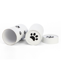Fabricant d'urnes commémoratives souvenir chat chien empreinte de patte funéraire crémation urnes pour animaux Bio cendres Tube de dispersion pour l'enterrement de l'eau