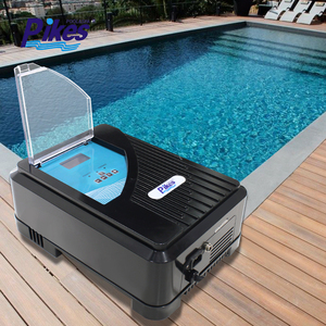 Générateur de désinfection <span class=keywords><strong>au</strong></span> chlore salin pour piscine extérieure PIKES Fountains Home Frame Pool, noir, 220V-240V - Product Image 3
