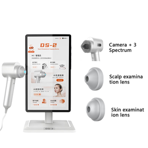 เครื่องวิเคราะห์ผิวหนังและเส้นผม 2 in 1 AI พร้อมหน้าจอแสดงผล ระบบตรวจจับสองมิติ สำหรับการวิเคราะห์หนังศีรษะ - Product Image 1