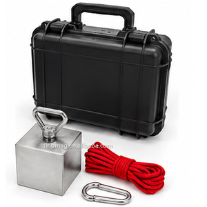 <span class=keywords><strong>Aimant</strong></span> de pêche puissant de 2000 lb avec force de traction de <span class=keywords><strong>360</strong></span> degrés, comprend un <span class=keywords><strong>aimant</strong></span> néodyme N52 puissant - Product Image 2