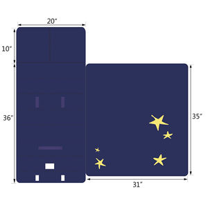 Descuento por tiempo limitado Stock Unisex Kid Travel School Microfiber Toddler Nap Mat - Product Image 5