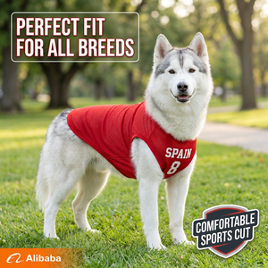 Camiseta Deportiva Transpirable de Malla para Perros, Estilo Equipo de la <span class=keywords><strong>NBA</strong></span>, Chaleco para Mascotas para Perros Pequeños, Medianos y Grandes, Tallas S-9XL, <span class=keywords><strong>Ropa</strong></span> de Verano al por Mayor - Product Image 4