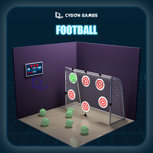 Peralatan Permainan Olahraga Digital Interaktif Sepak Bola Kecepatan Cahaya untuk Pusat Permainan dan Pusat Perbelanjaan