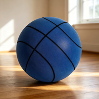 Ballon de basket silencieux en PU portable, ballon en mousse élastique silencieux pour la salle de sport, le salon, les enfants, les sports et les divertissements en intérieur HLLFOAM