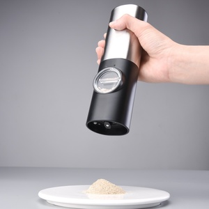 Manufacturer Wholesale Stainless Steel Handheld Salt <b>Grinders</b> Bulk Electric <b>Pepper</b> Mill Salt <b>Grinder</b> Battery Salt <b>Grinder</b> - Product Image 6