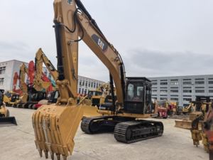 Mini machine de construction de terrassement d'excavatrice sur chenilles de Caterpillar 320D utilisée avec pour des composants de pompe de noyau de moteur de CAT - Product Image 5