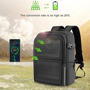 Sac multifonctionnel populaire, étanche, avec chargeur USB, panneau solaire, batterie externe, sac à dos, panneaux solaires, batterie - Product Image 5