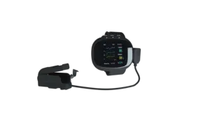 App per Ios e Android monitora continuamente i pulsossimetri da polso per saturazione di ossigeno nel sonno per il collegamento di smartphone