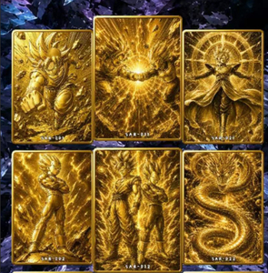 Vente en gros de cartes métalliques de collection Dragon Balls, 100 boîtes/cartons, cartes métalliques <span class=keywords><strong>DBZ</strong></span>, cartes à collectionner <span class=keywords><strong>Super</strong></span> Saiyan, cartes à jouer pour enfants, jouets cadeaux - Product Image 3