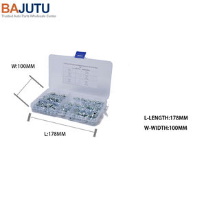 Bajuku — raccords de graisse hydrauliques, raccords de graisse métrique, en acier galvanisé, utilisé pour remplacer les pierres manquantes ou cassées sur la moto, bricolage - Product Image 6