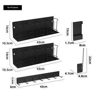Soporte Magnético de Pared para Vasos de Doble Nivel, para Vasos Stanley de 40 oz, <span class=keywords><strong>Escurridor</strong></span> de Tazas de Cocina, Moderno y Sostenible - Product Image 5