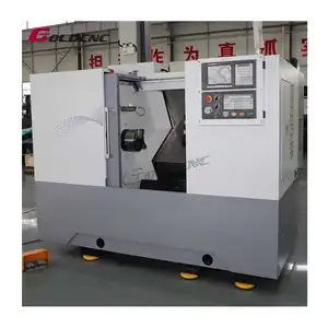 Produk baru mesin bubut kasur miring cnc CK360L bubut cnc 3 sumbu gsk taiwan harga mesin bubut cnc