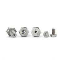 Sekrup Baut Hex Soket Eksternal Baja Tahan Karat M5-M20 Metrik Berlubang Produsen Sekrup Heksagonal Berlubang Sekrup Adaptor Jantan Betina