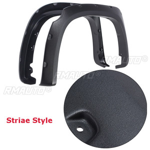 ลดราคา! ชุดบังโคลนหน้า/หลัง 2 คู่ สำหรับ Toyota Tundra ปี 2014-2017 แบบผิวเรียบ/แบบลายเส้น - Product Image 4