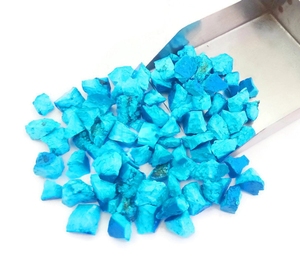 อัญมณีดิบสีเทอร์ควอยซ์ธรรมชาติหินวันเกิดที่สมบูรณ์แบบสำหรับโครงการเครื่องประดับหินหยาบสีเทอร์ควอยส์ที่ผ่านการคัดสรร - Product Image 3