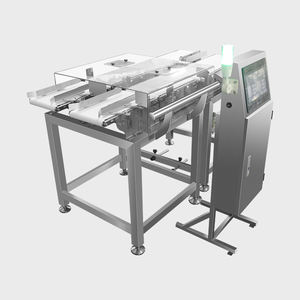 Máquina de pesagem para alimentos, com duas correias transportadoras, controle de peso e balança - Product Image 3