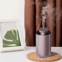 Diffuseur d'arômes intelligent sans eau à piles pour voiture, diffuseur d'huiles essentielles de qualité, nébuliseur d'air USB, machine de diffusion de parfum pour voiture