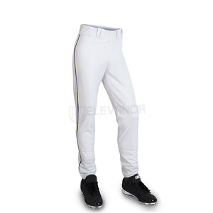 Ropa deportiva de Béisbol Juvenil de alta calidad, uniforme de Material sólido de talla grande, transpirable, precio al por mayor, conjuntos de sublimación de diseño liso - Product Image 4