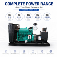 500kVA Offener Dieselgenerator mit Cummins-Motor und Automatischer Spannungsregelung für Einkaufszentren und Geschäftsgebäude